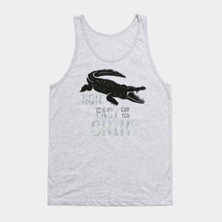 how fast can you swim Tank Top